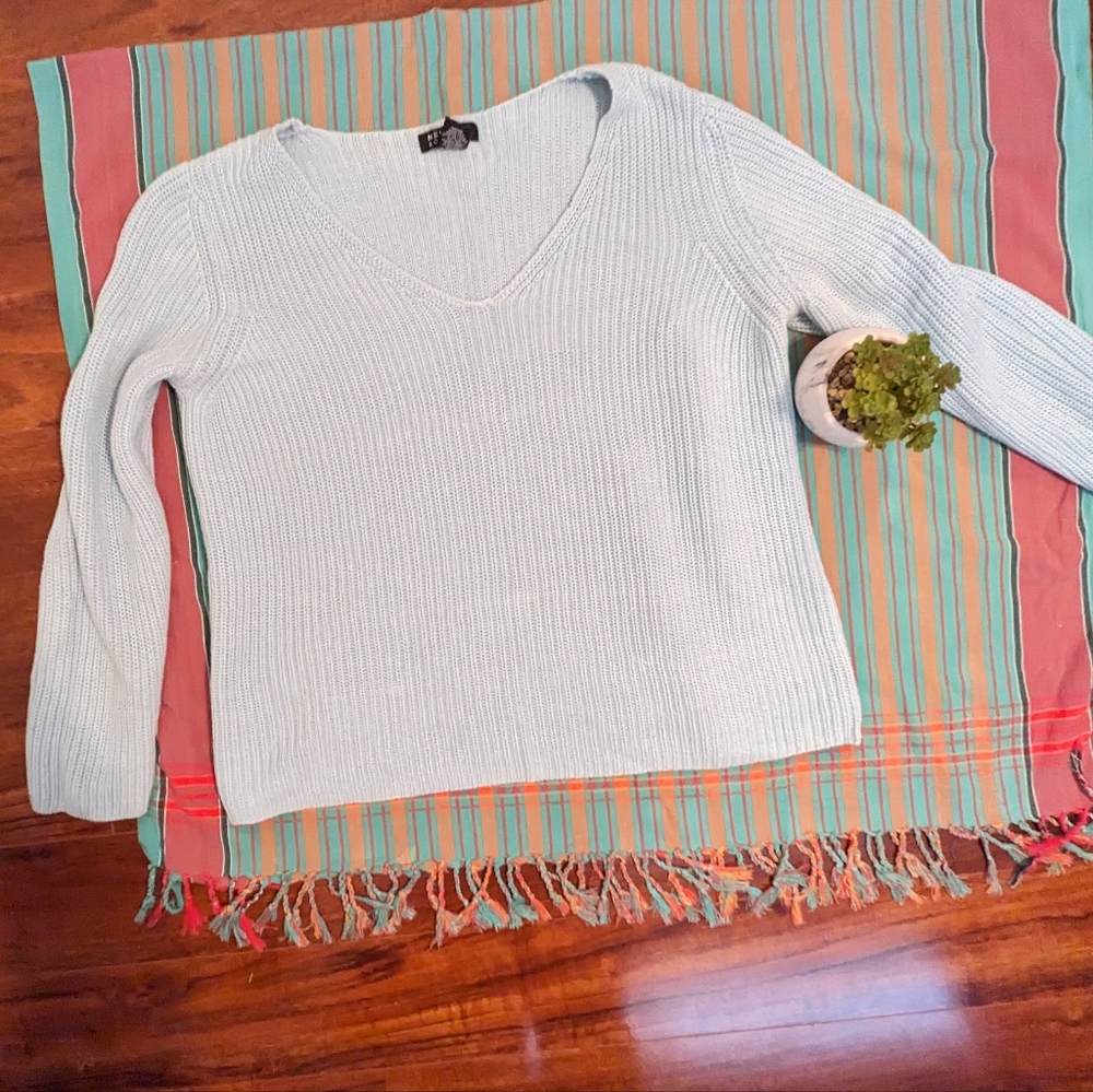 New York & Company blue sweater XL